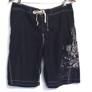 Old Navy Board Shorts Size Medium Navy